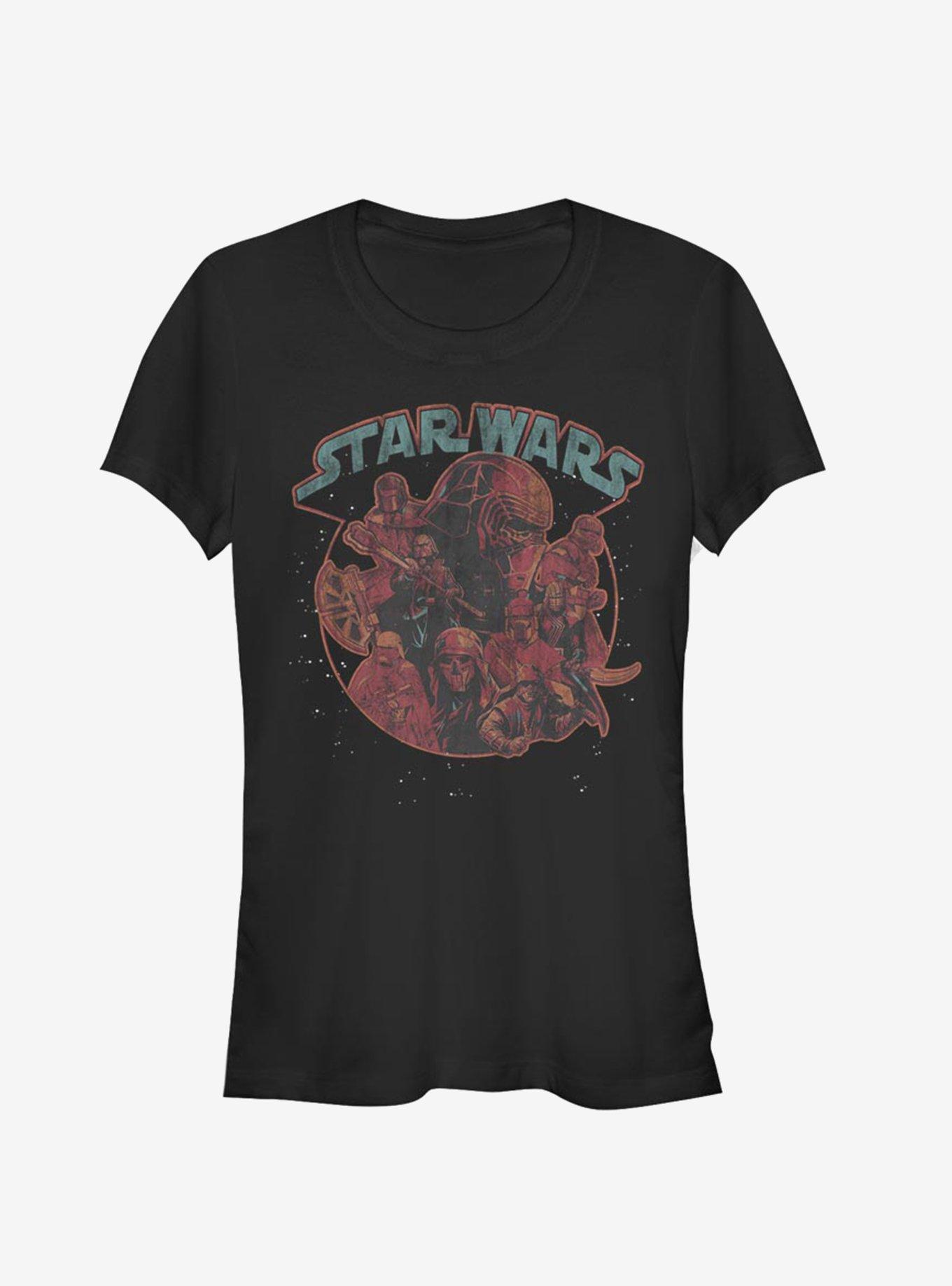 Star Wars Episode IX The Rise Of Skywalker Retro Villains Girls T-Shirt, , hi-res