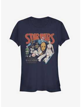 Star Wars Episode IX The Rise Of Skywalker Retro Buddies Girls T-Shirt, , hi-res