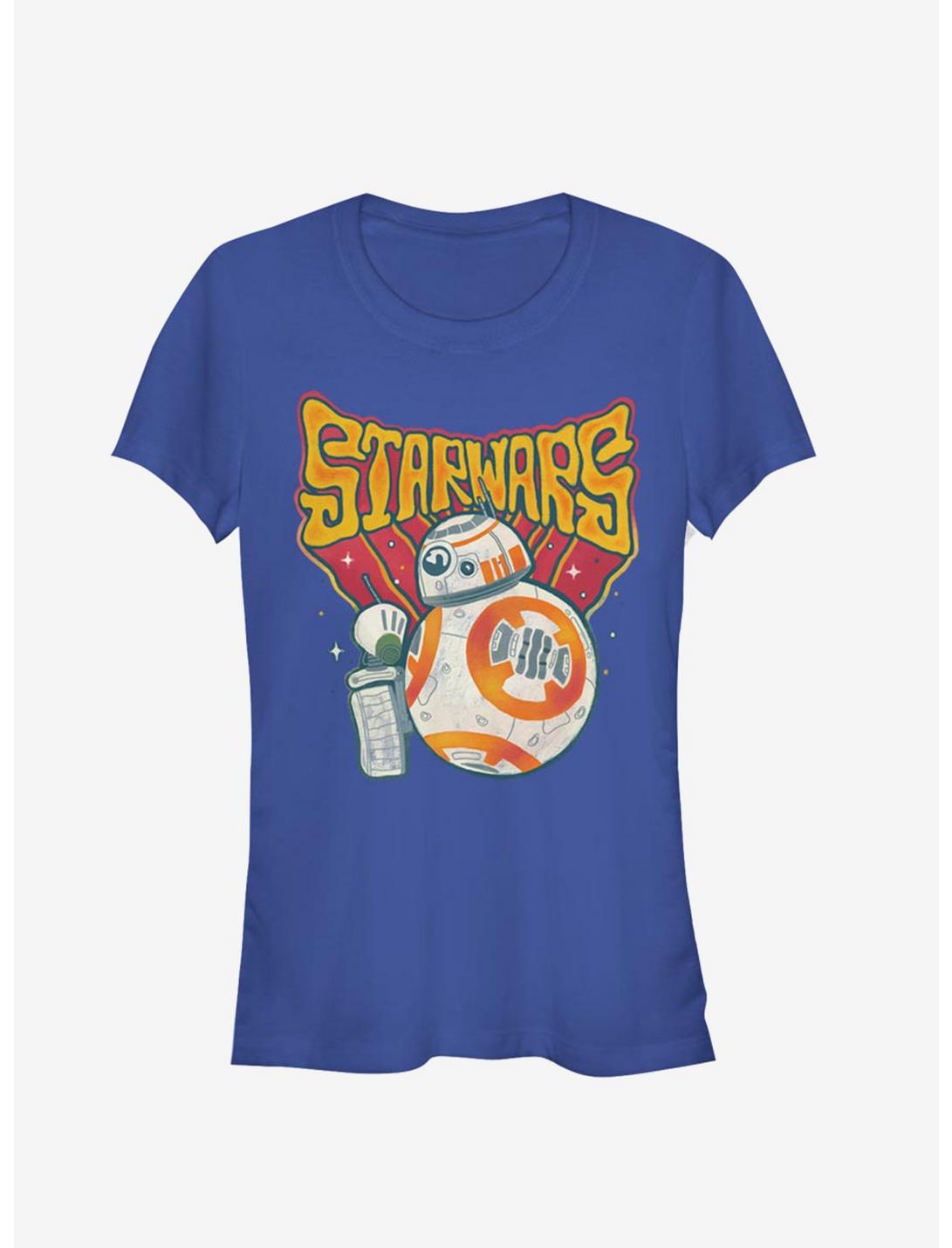 Star Wars Episode IX The Rise Of Skywalker Wobby Girls T-Shirt, ROYAL, hi-res