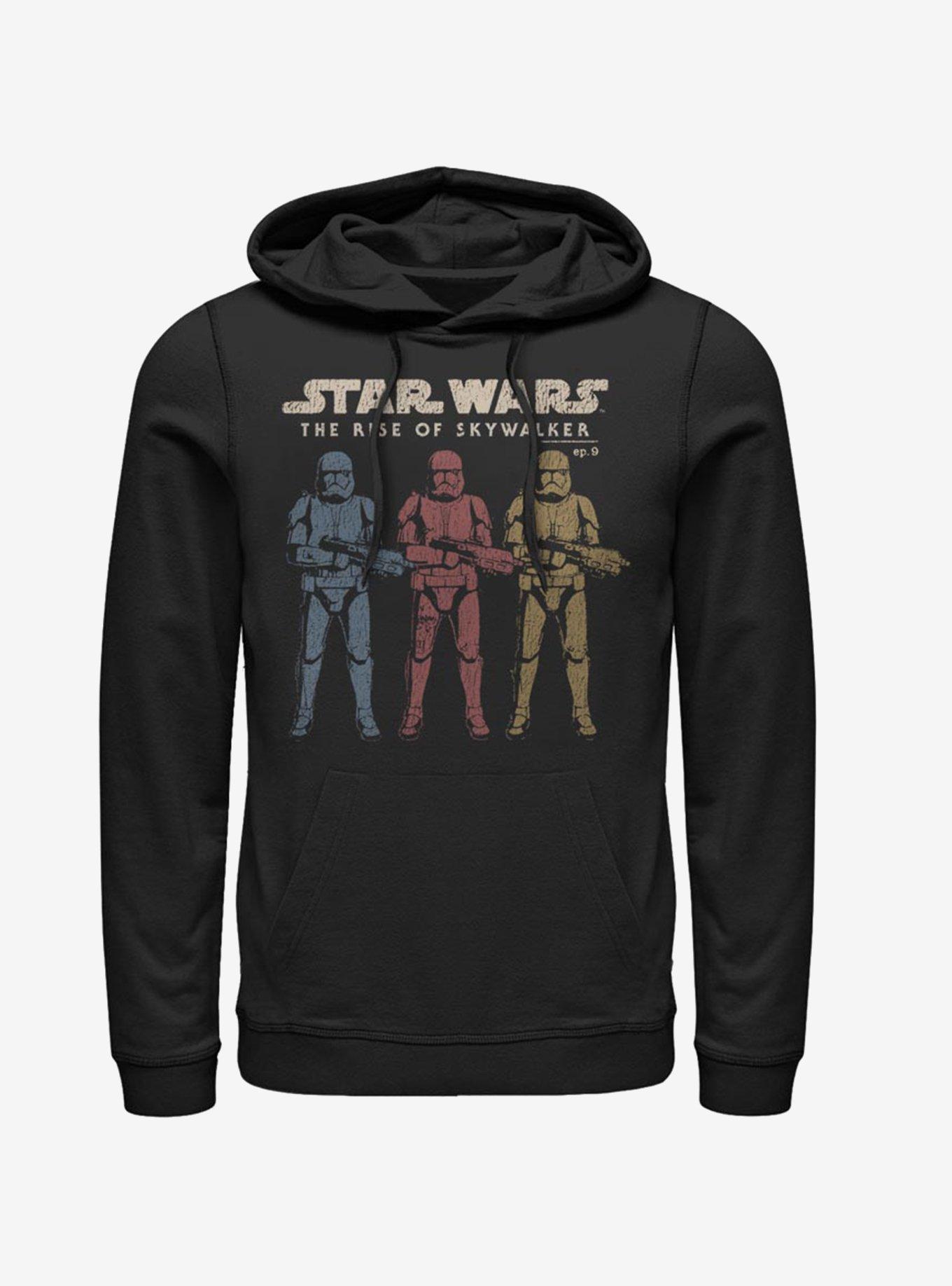 Star Wars Episode IX The Rise Of Skywalker Color Guards Hoodie, BLACK, hi-res