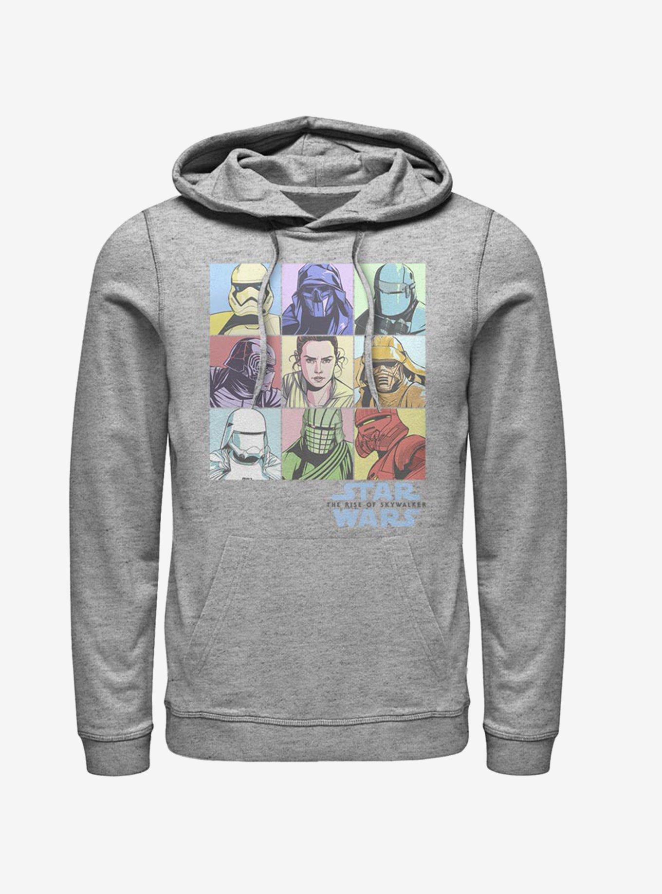 Star Wars Episode IX The Rise Of Skywalker Pastel Rey Boxes Hoodie, , hi-res