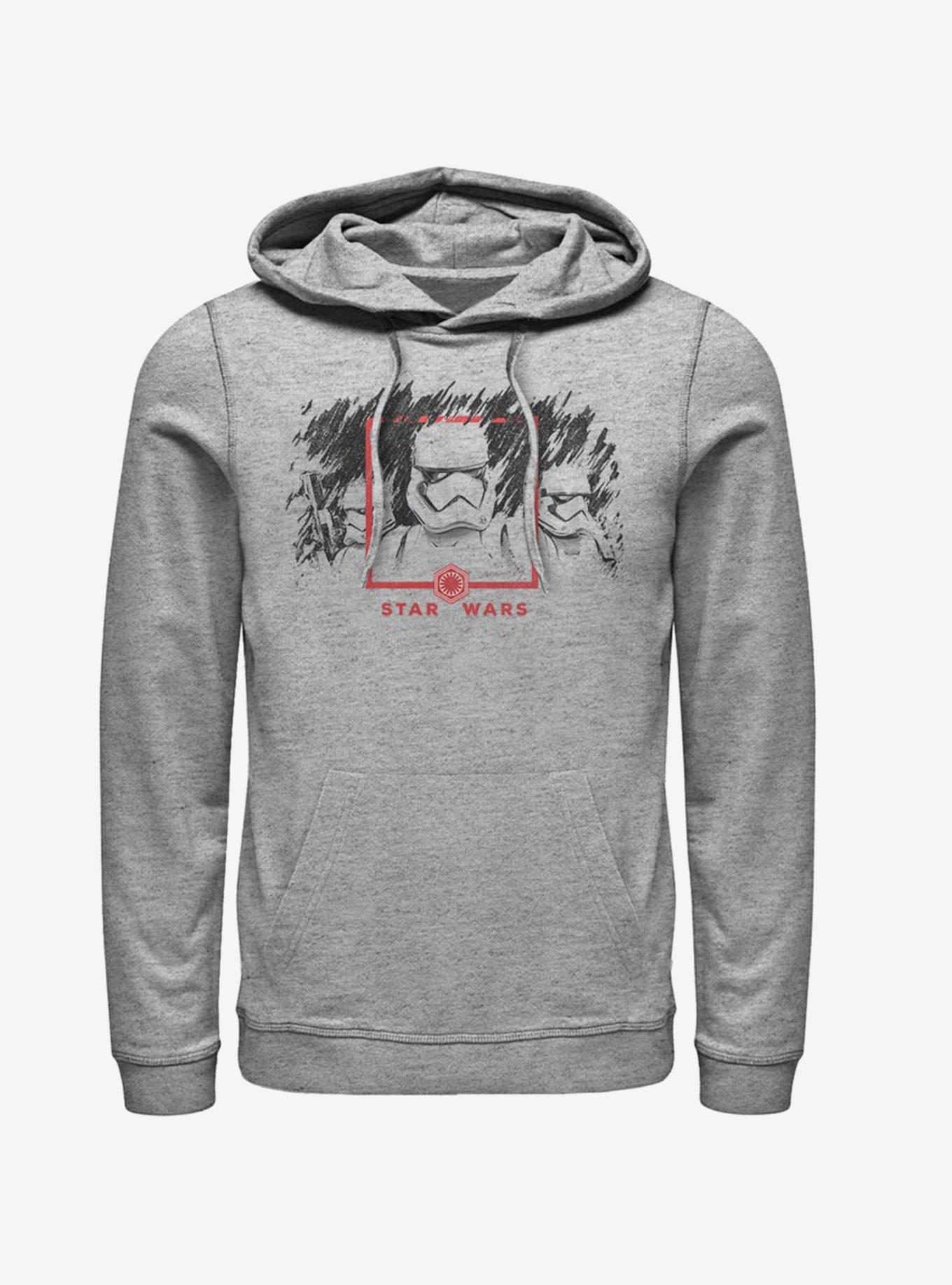 Star Wars Episode IX The Rise Of Skywalker Dawn Patrol Hoodie, ATH HTR, hi-res