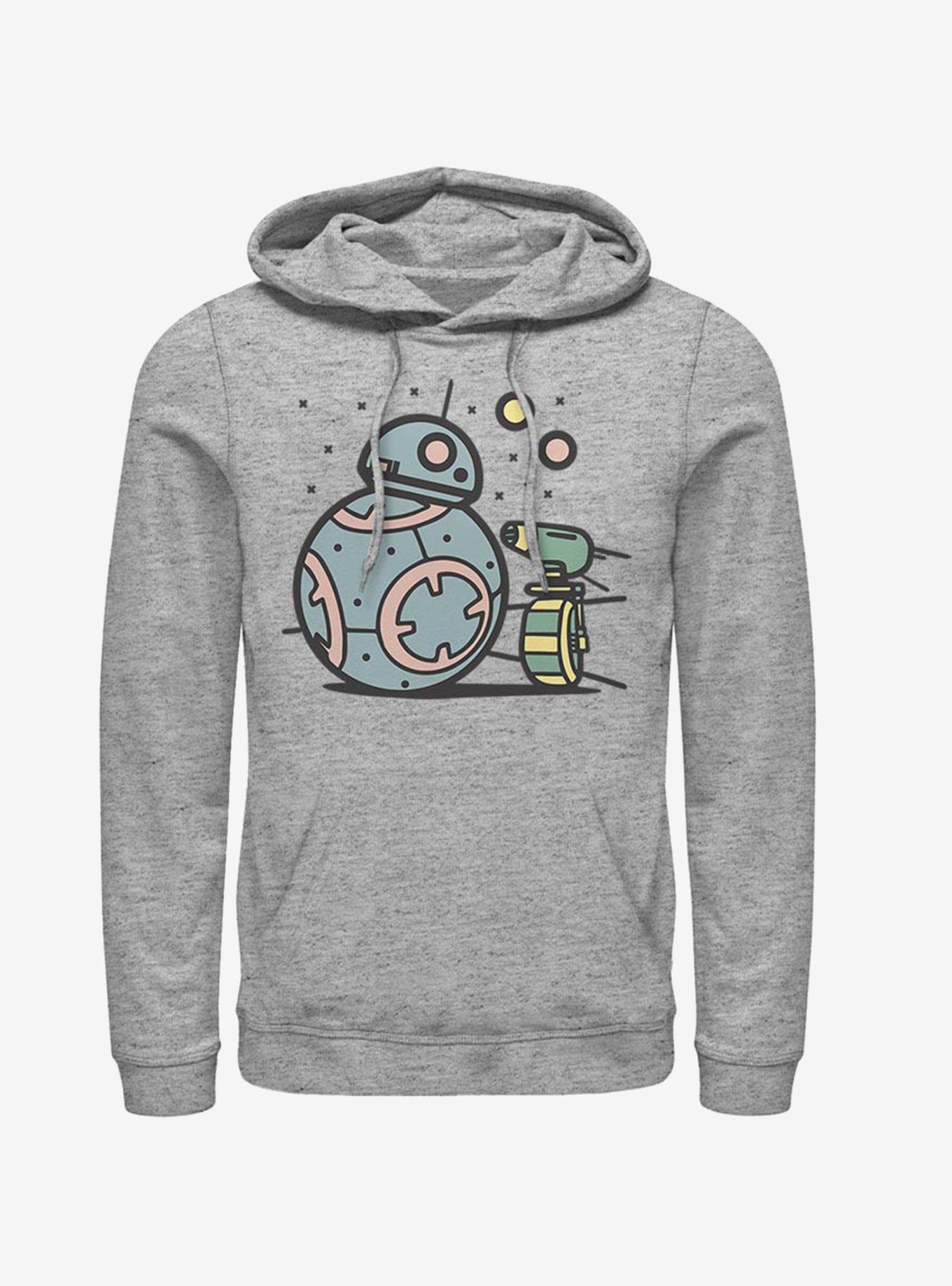 Star Wars Episode IX The Rise Of Skywalker Droid Team Hoodie, ATH HTR, hi-res