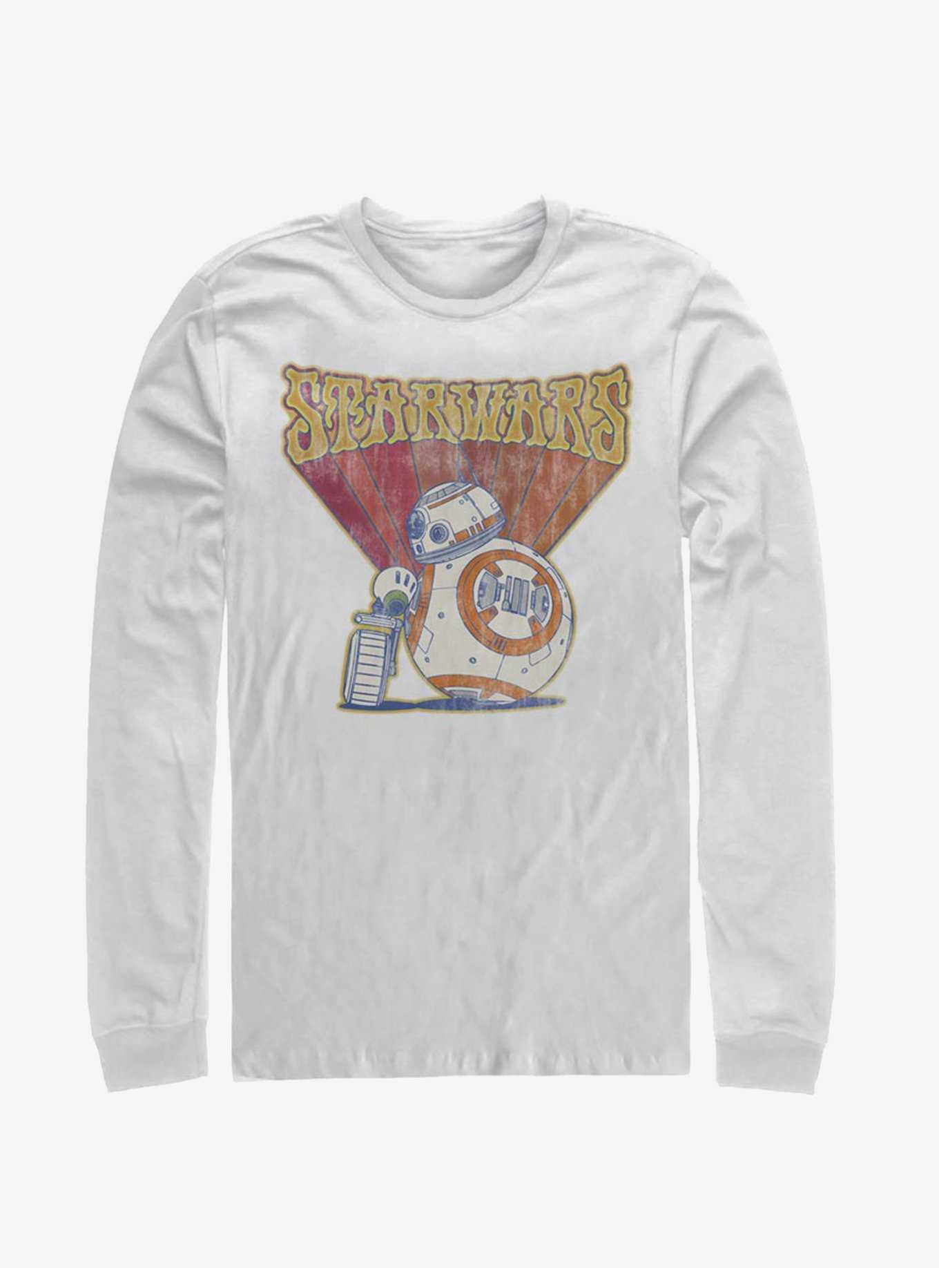 Star Wars Episode IX The Rise Of Skywalker BB-8 Retro Long-Sleeve T-Shirt, , hi-res