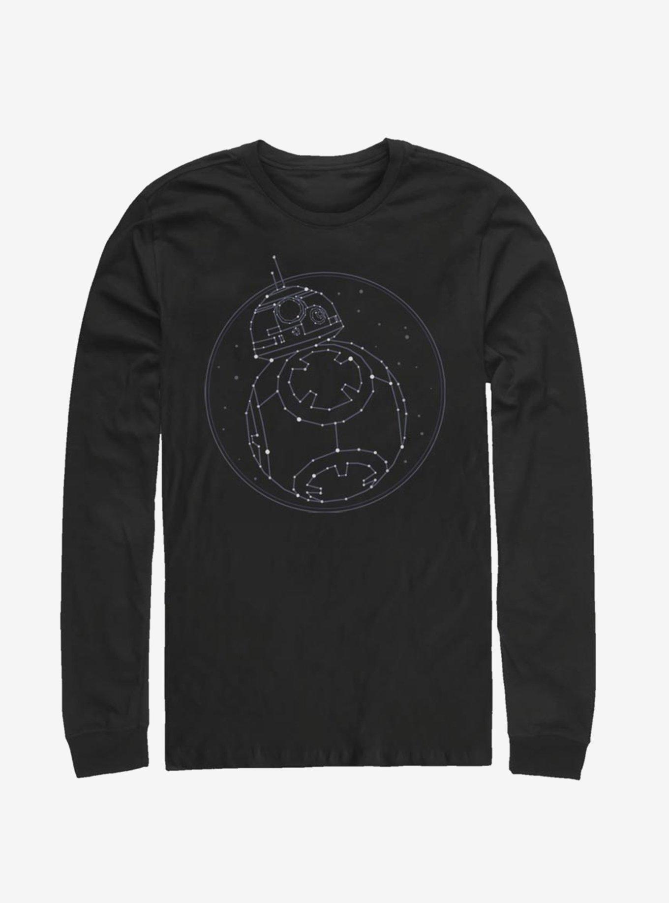 Star Wars Episode IX The Rise Of Skywalker Constellation Long-Sleeve T-Shirt, BLACK, hi-res