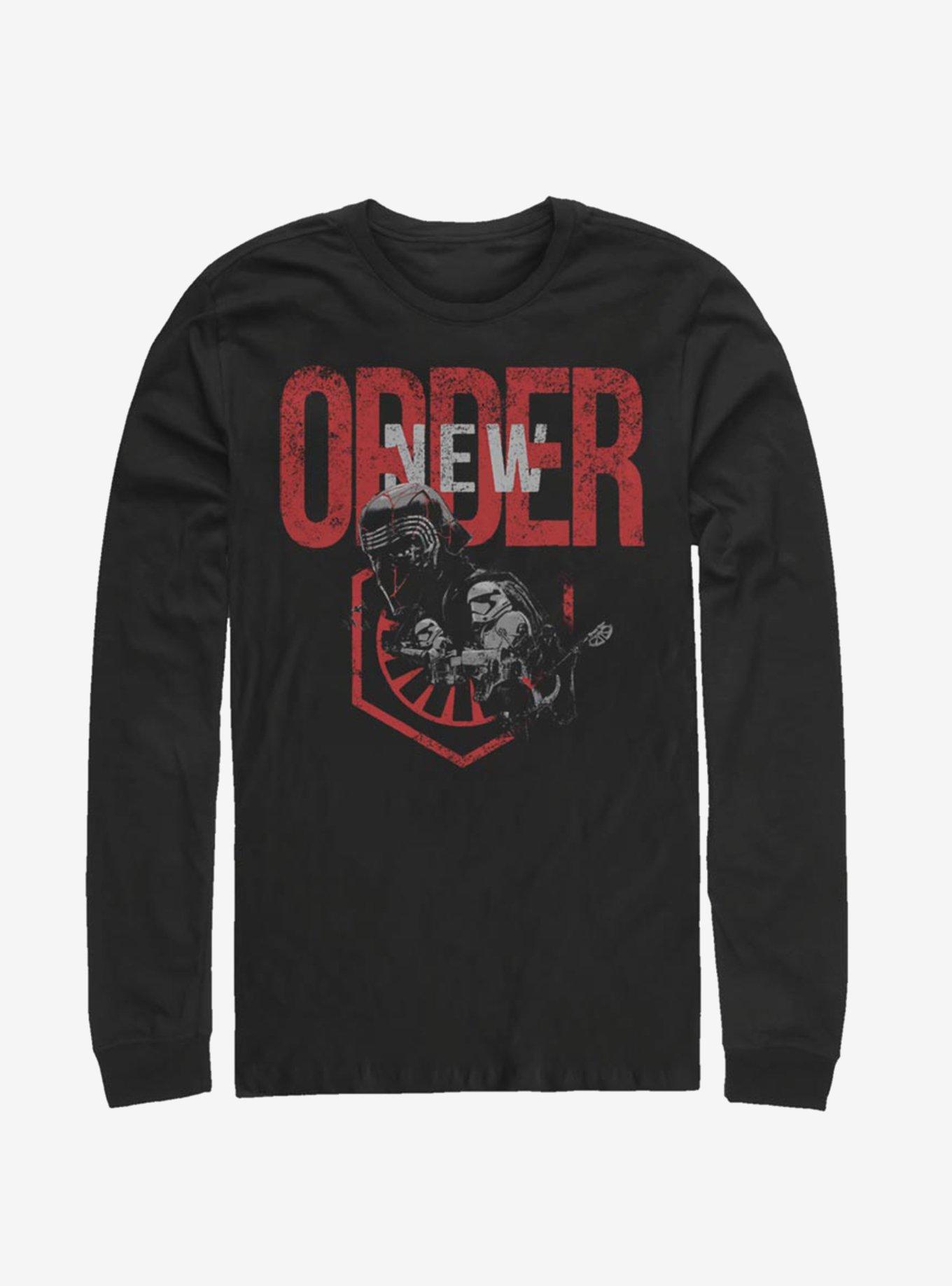 Star Wars Episode IX The Rise Of Skywalker New World Order Long-Sleeve T-Shirt, BLACK, hi-res