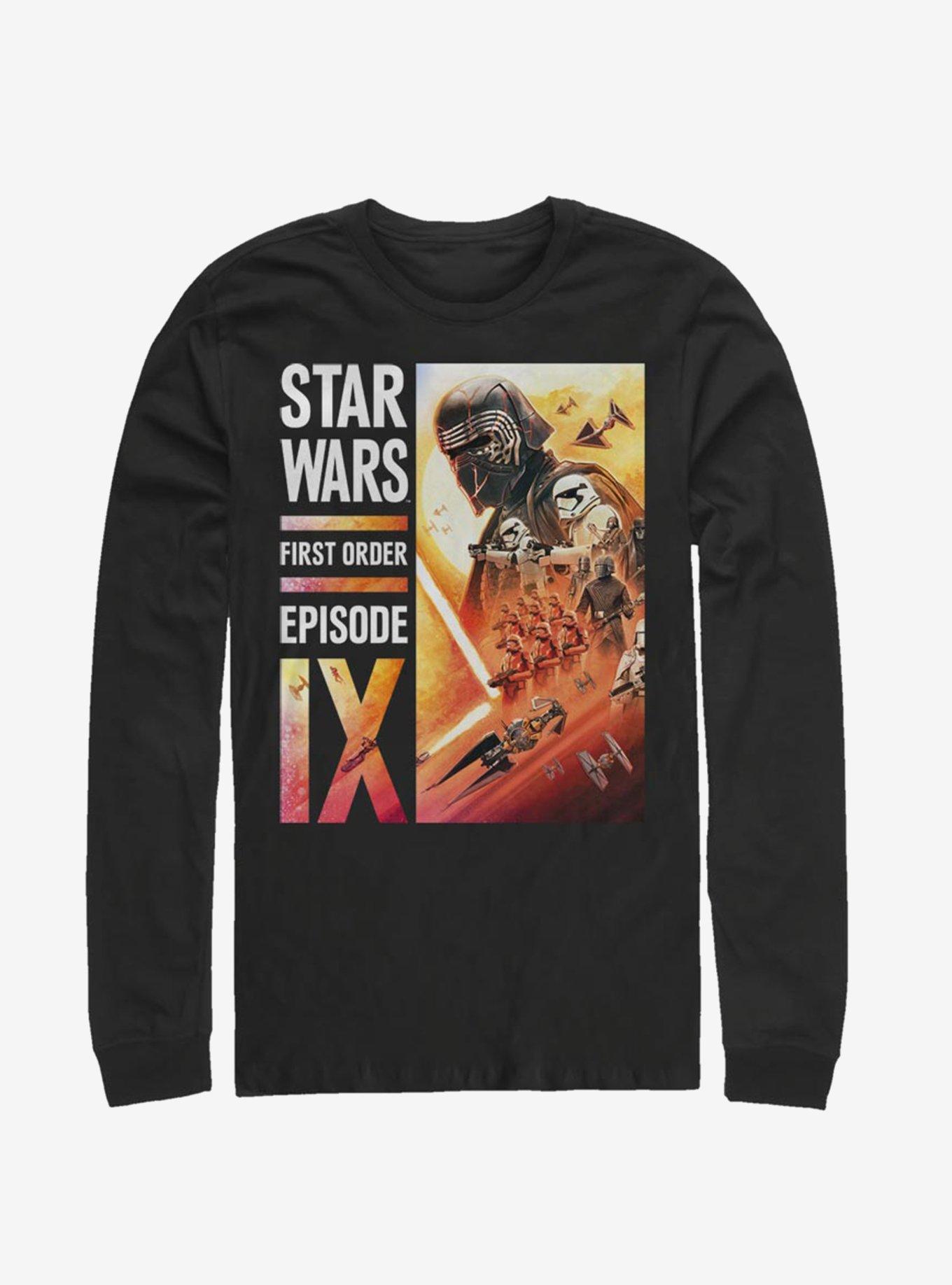 Star Wars Episode IX The Rise Of Skywalker First Order Collage Long-Sleeve T-Shirt, , hi-res