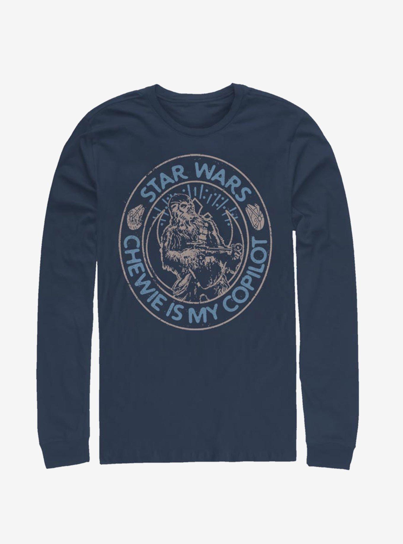 Star Wars Episode IX The Rise Of Skywalker Way Of The Wookiee Long-Sleeve T-Shirt, NAVY, hi-res