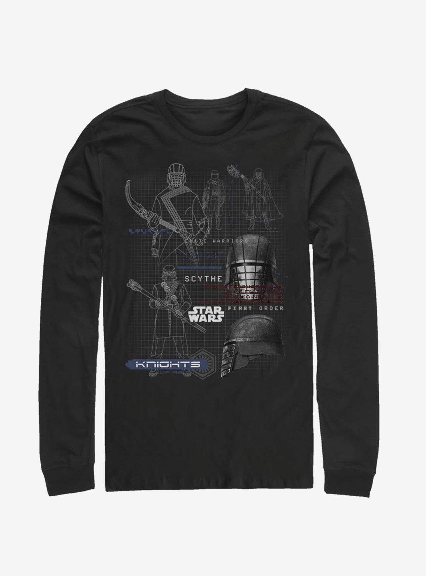 Star Wars Episode IX The Rise Of Skywalker Ren Maps Long-Sleeve T-Shirt, , hi-res