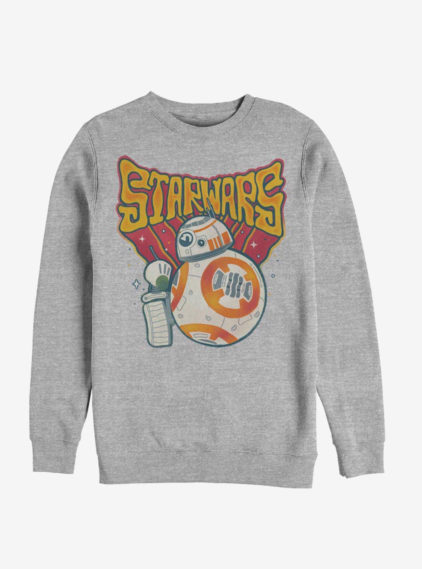 Star Wars Episode IX The Rise Of Skywalker Wobbly Sweatshirt, ATH HTR, hi-res