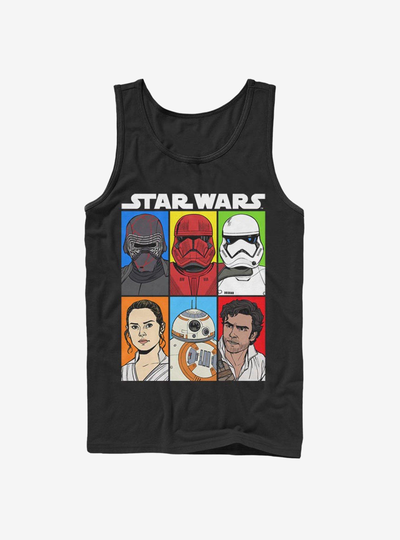 Star Wars Episode IX The Rise Of Skywalker Friend Or Foe Tank Top, BLACK, hi-res