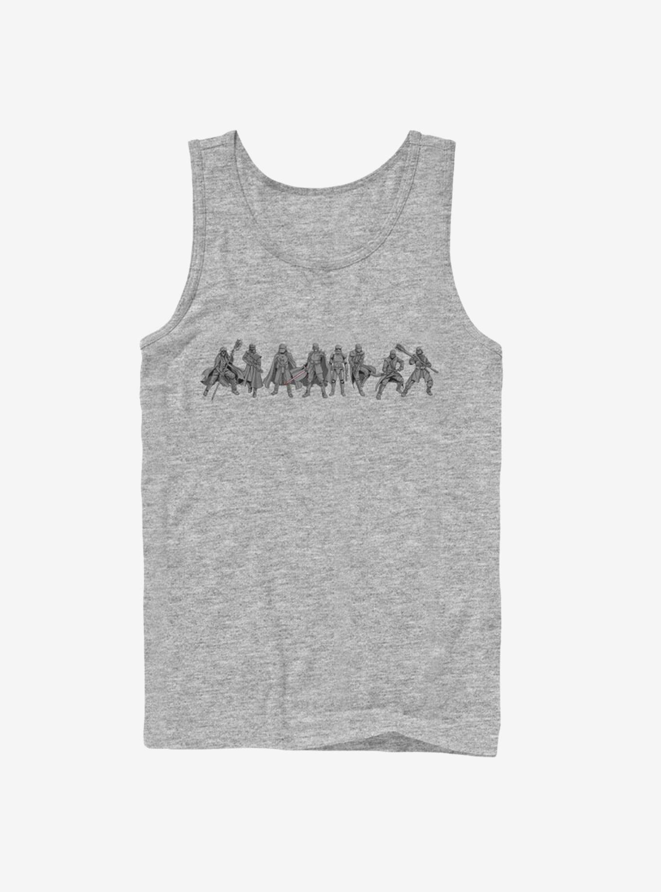 Star Wars Episode IX The Rise Of Skywalker New Order Lineup Tank, ATH HTR, hi-res