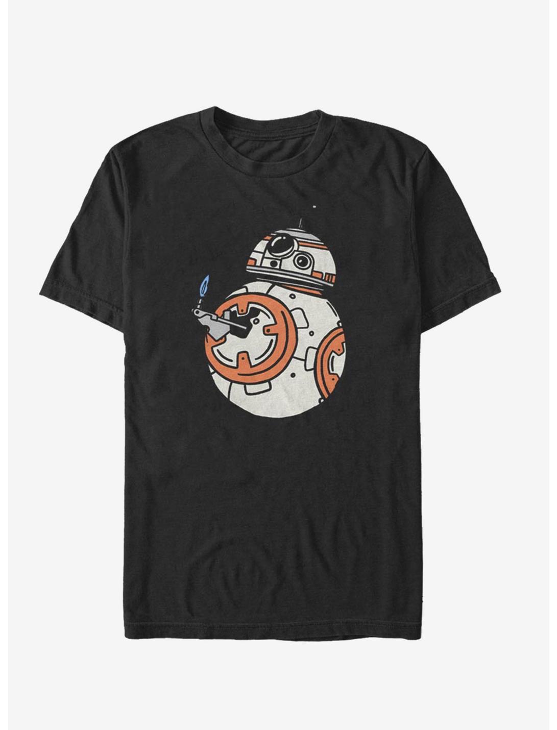 Star Wars Episode IX The Rise Of Skywalker BB-8 Doodles T-Shirt, BLACK, hi-res