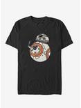 Star Wars Episode IX The Rise Of Skywalker BB-8 Doodles T-Shirt, BLACK, hi-res