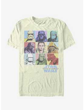 Star Wars Episode IX The Rise Of Skywalker Pastel Rey Boxes T-Shirt, , hi-res