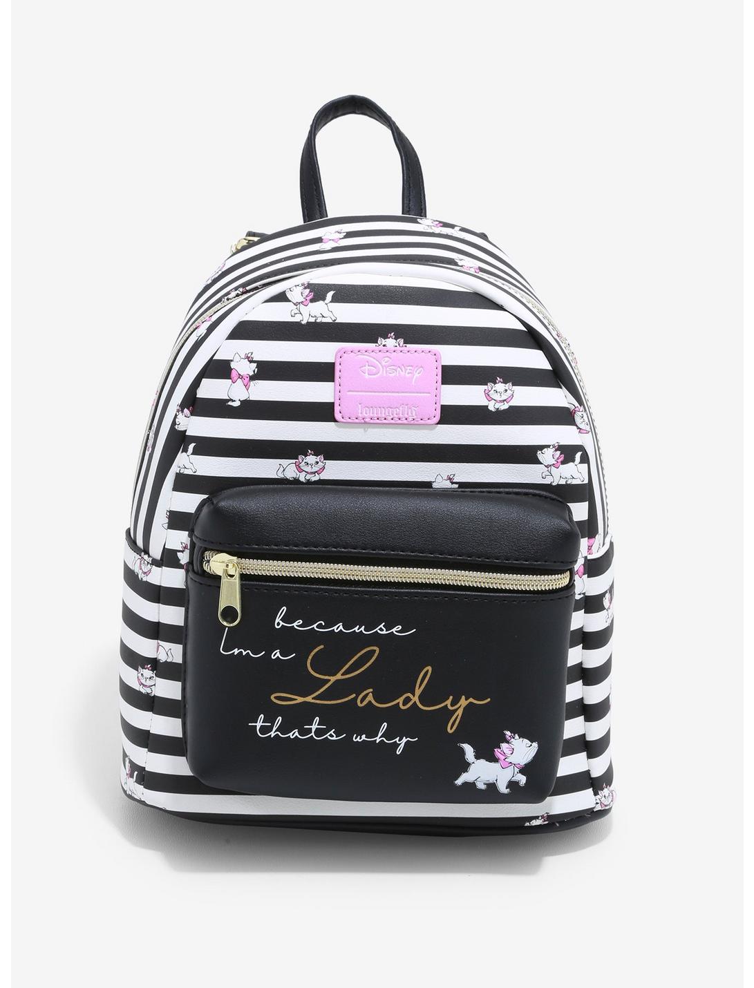 Loungefly Disney The Aristocats Marie Stripe Mini Backpack, , hi-res
