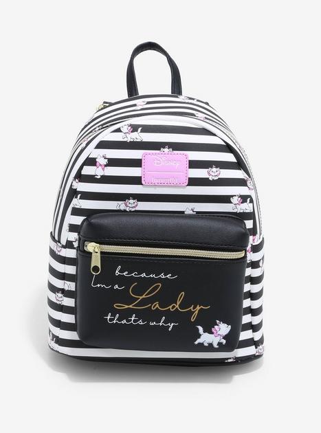Loungefly Disney The Aristocats Marie Stripe Mini Backpack | Hot Topic