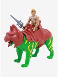 Super7 ReAction Masters Of The Universe He-Man And Battle Cat Collectible Action Figure Set, , hi-res