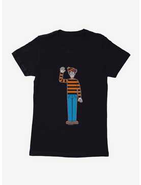 Where's Waldo Halloween Orange Striped Sweater Womens T-Shirt, , hi-res