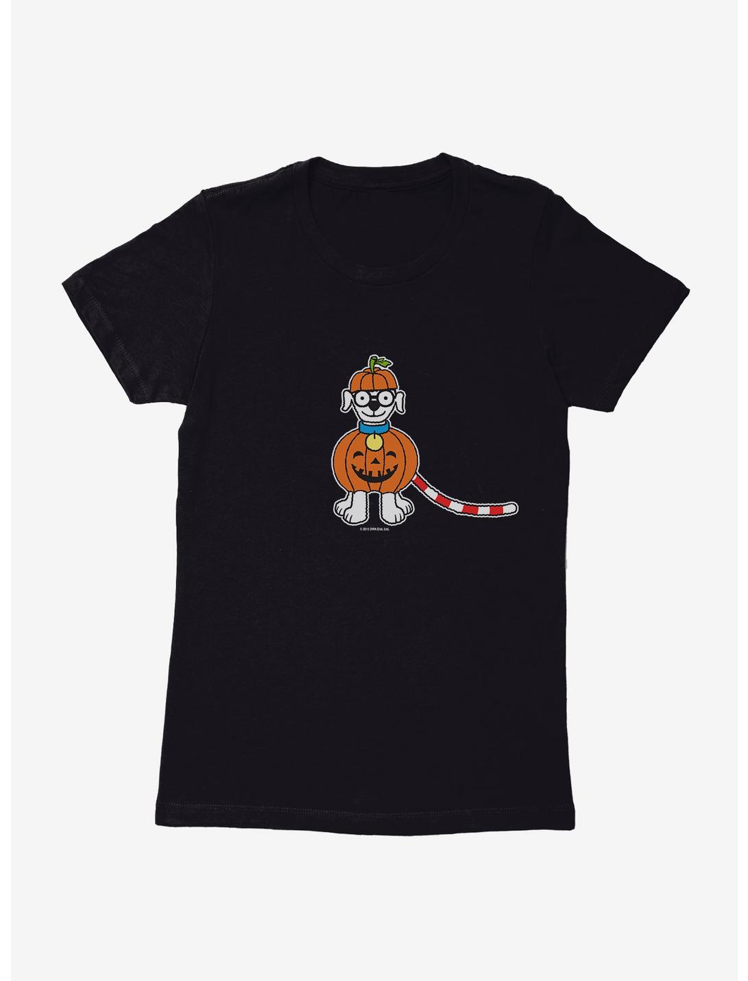 Where's Waldo Pumpkin Woof Womens T-Shirt, BLACK, hi-res