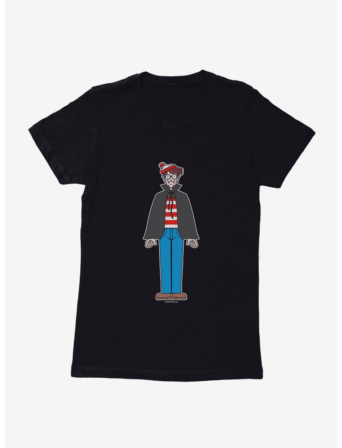 Where's Waldo Vampire Womens T-Shirt, BLACK, hi-res
