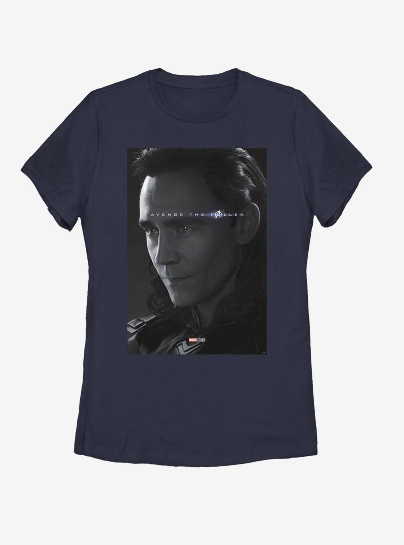 Marvel Avengers: Endgame Avenge Loki Womens T-Shirt, NAVY, hi-res