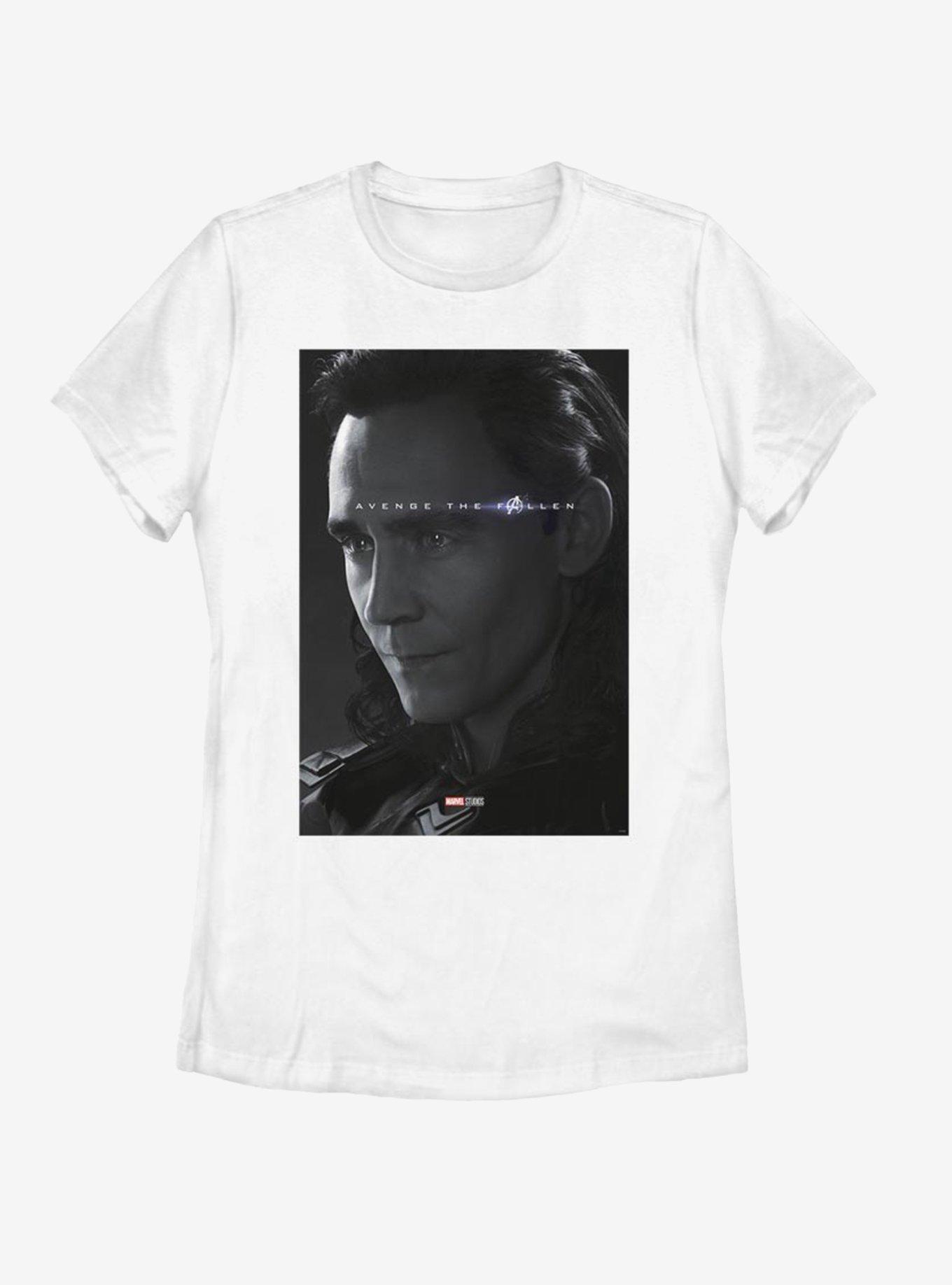 Marvel Avengers: Endgame Avenge Loki Womens T-Shirt, WHITE, hi-res