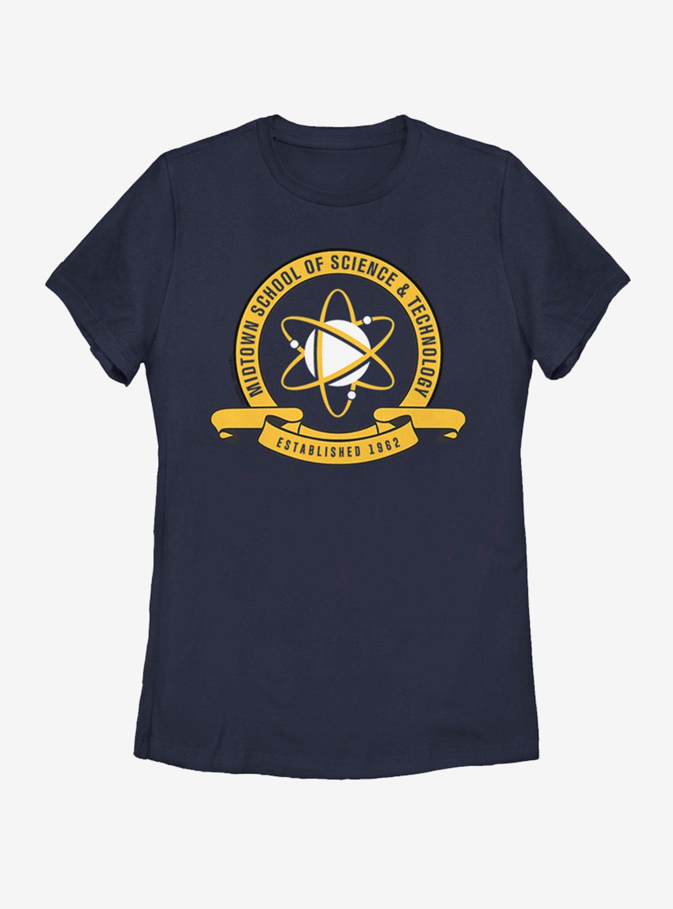 Marvel Spider-Man Midtown School Emblem Womens T-Shirt, , hi-res
