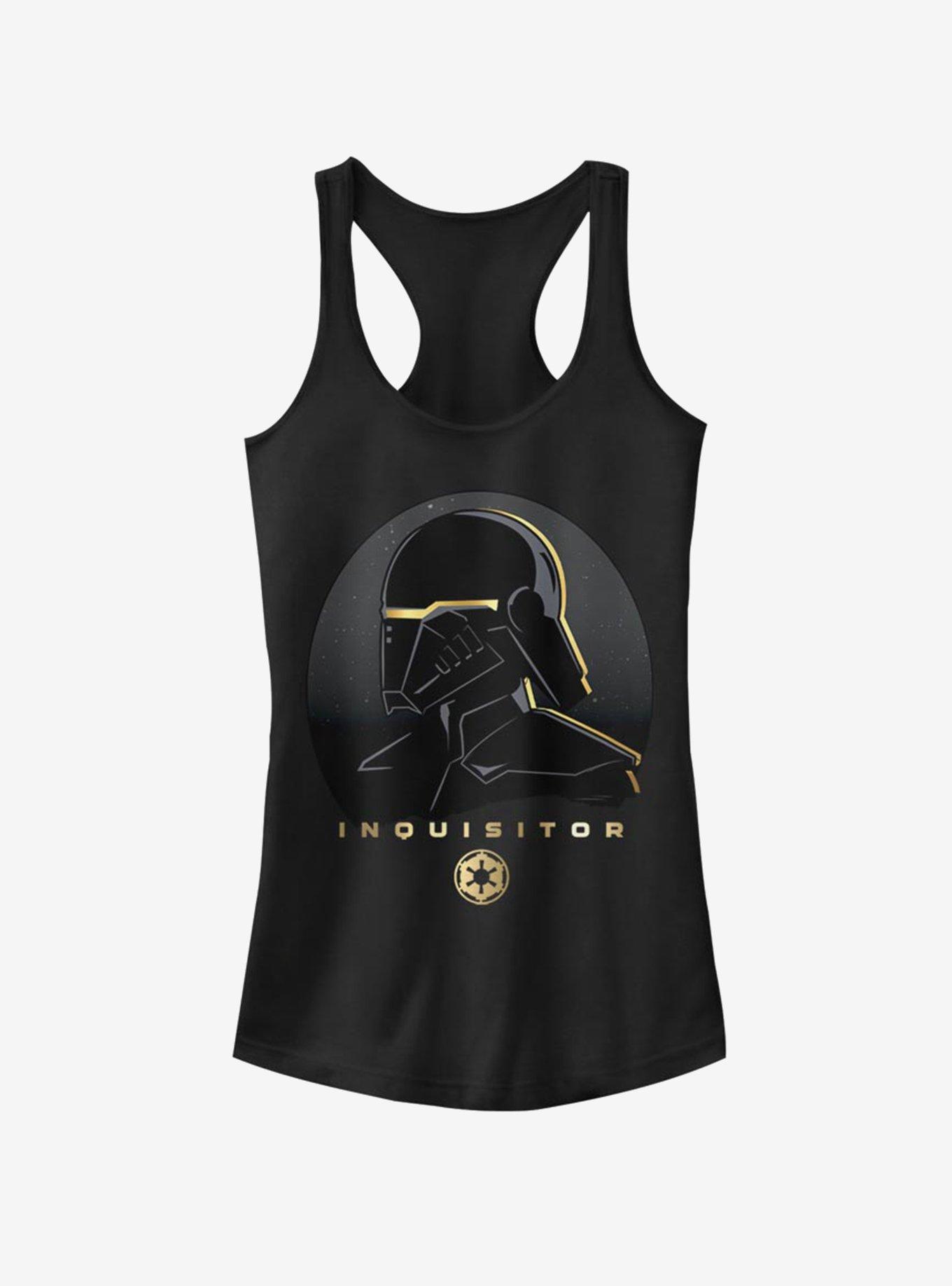 Star Wars Jedi: Fallen Order Inquisitor Gold Girls Tank, BLACK, hi-res