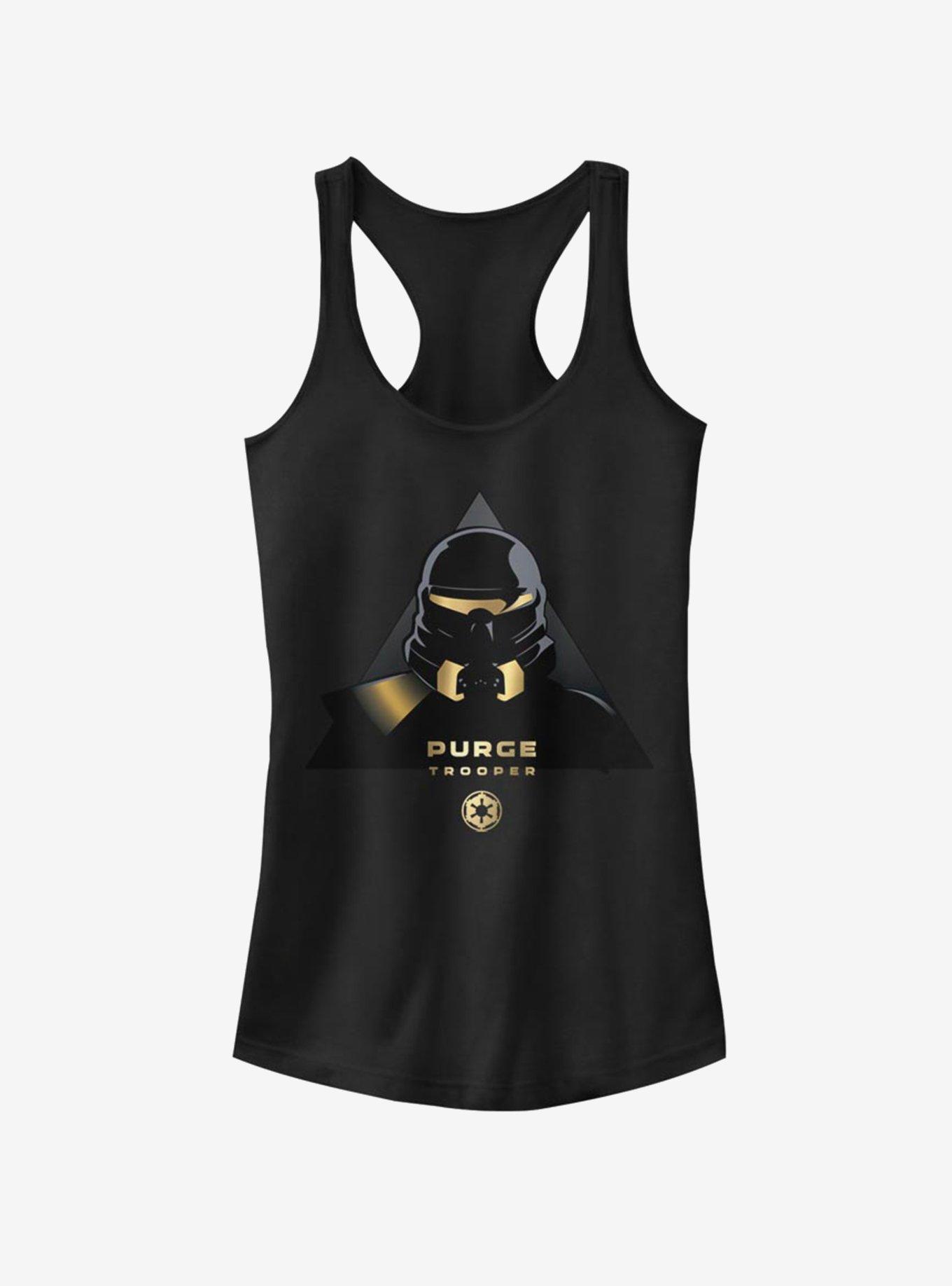 Star Wars Jedi: Fallen Order Purge Trooper Gold Girls Tank, BLACK, hi-res