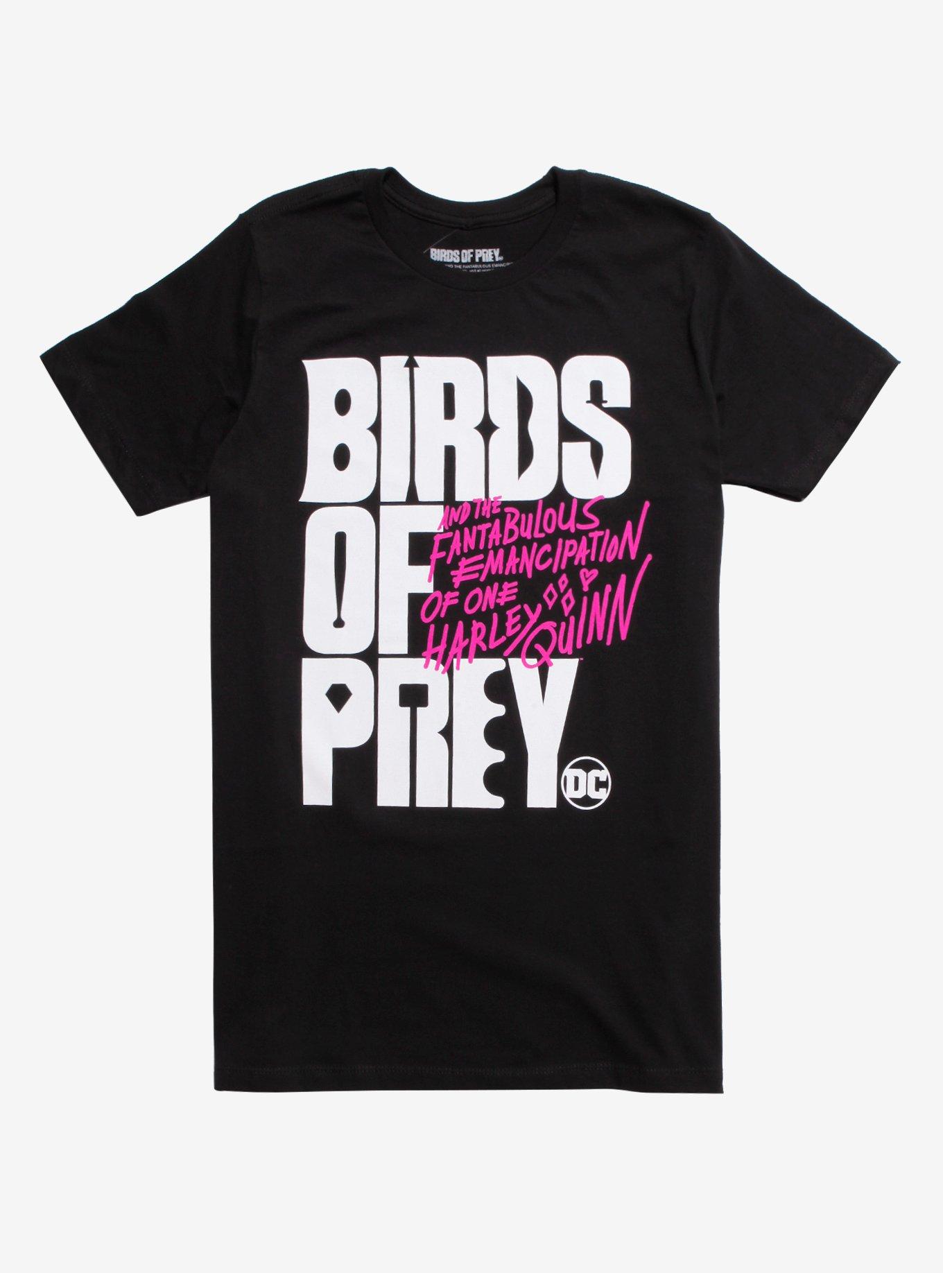 DC Comics Birds OF Prey Title T-Shirt, BLACK, hi-res