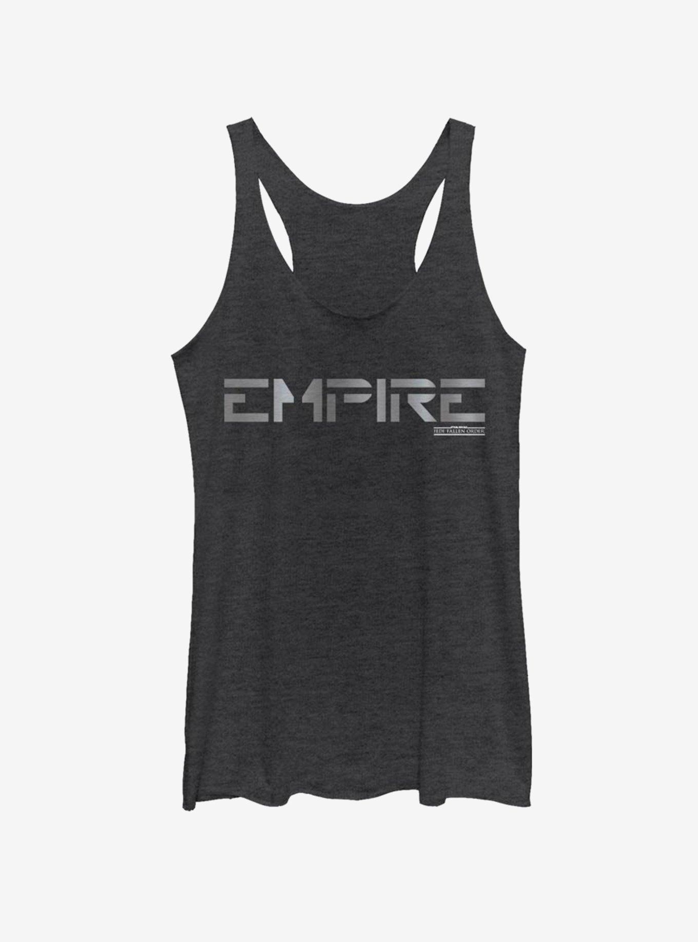 Star Wars Jedi: Fallen Order Empire Wars Girls Tank, BLK HTR, hi-res