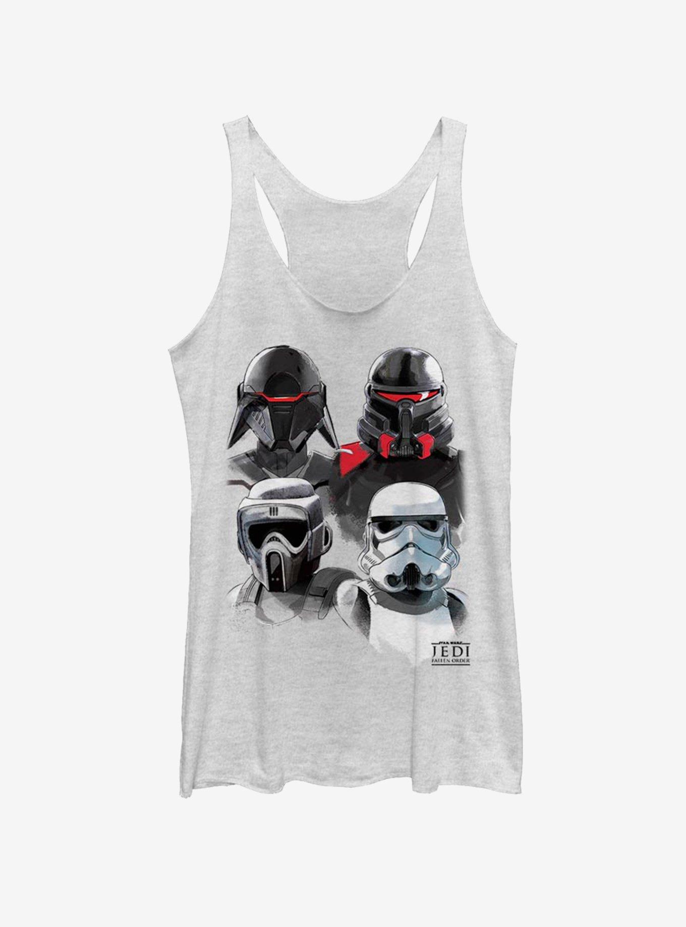 Star Wars Jedi: Fallen Order Girls Fourth Order Girls Tank, WHITE HTR, hi-res