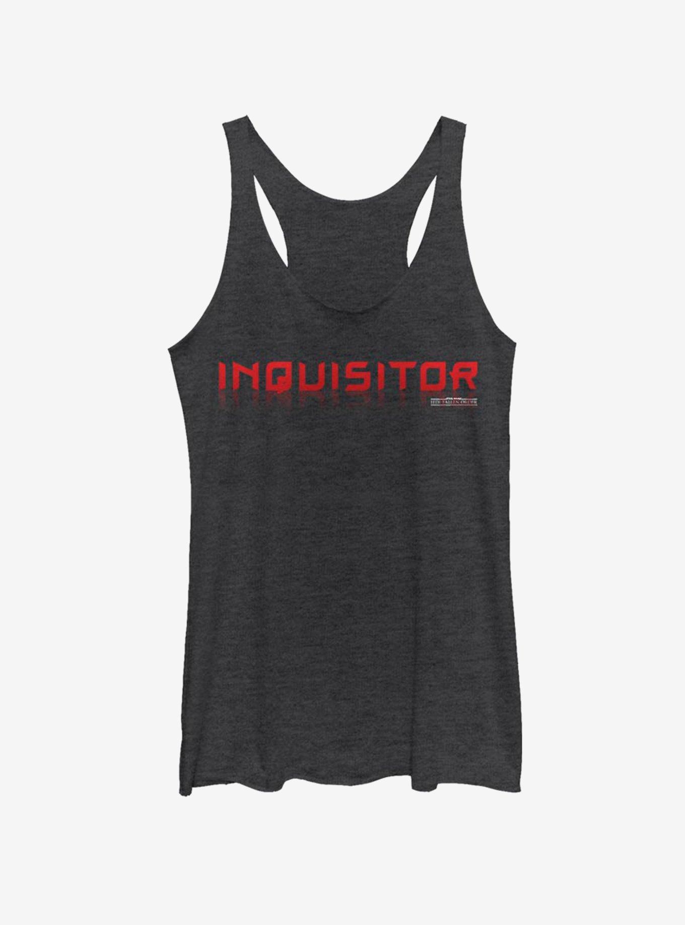 Star Wars Jedi: Fallen Order Inquisitor Wars Girls Tank, BLK HTR, hi-res