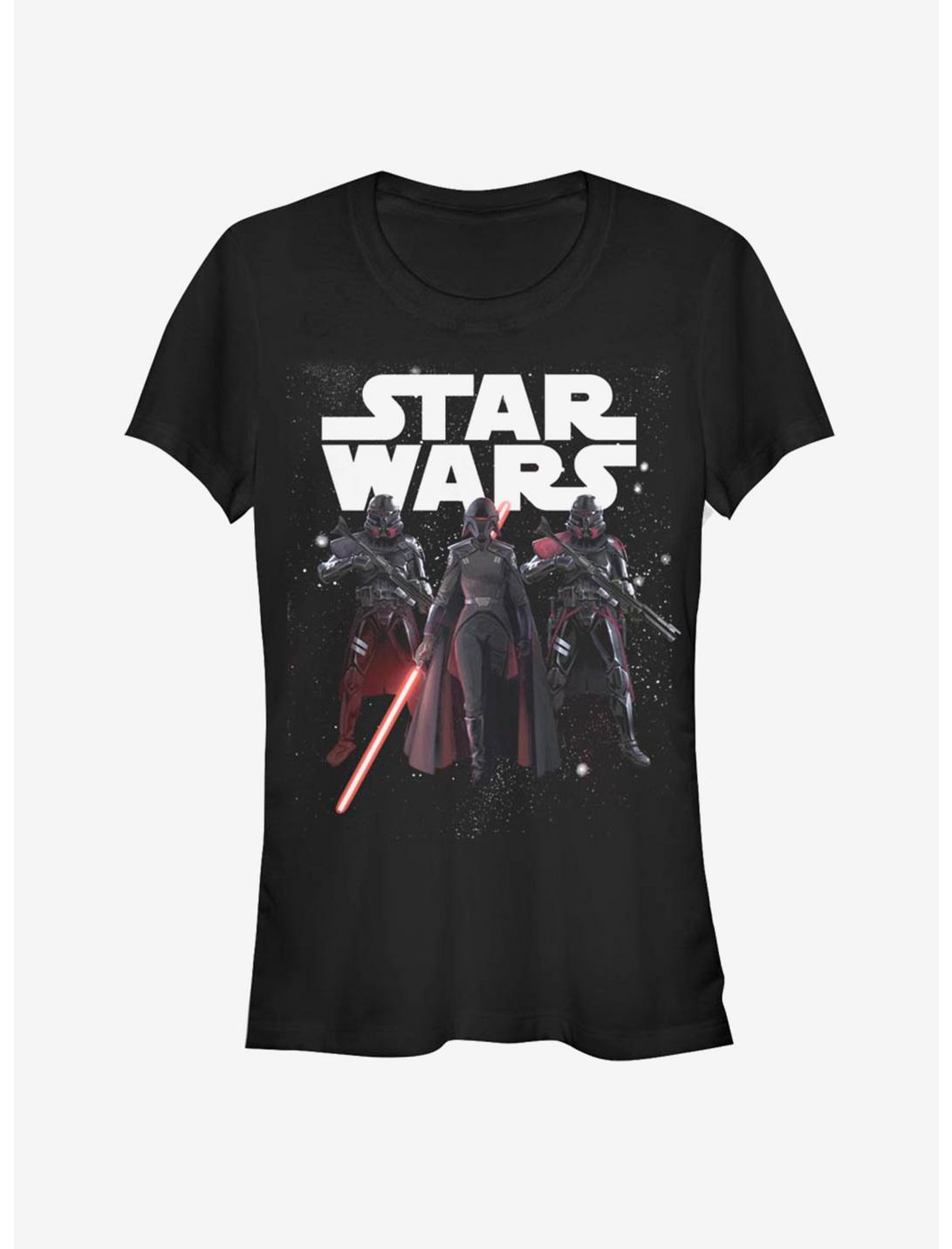 Star Wars Jedi: Fallen Order Big Three Girls T-Shirt, BLACK, hi-res