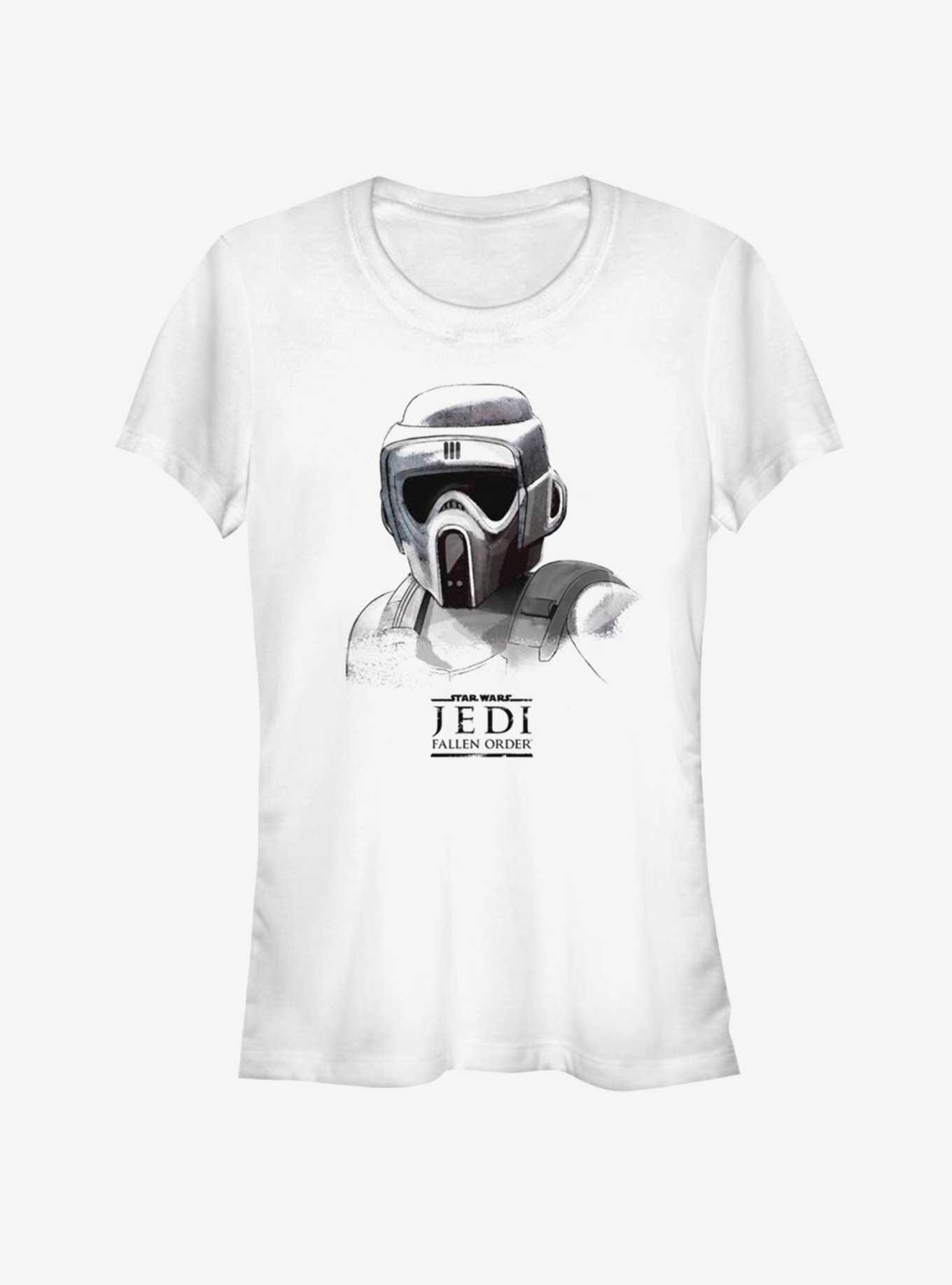 Star Wars Jedi: Fallen Order Scout Trooper Mask Girls T-Shirt, , hi-res