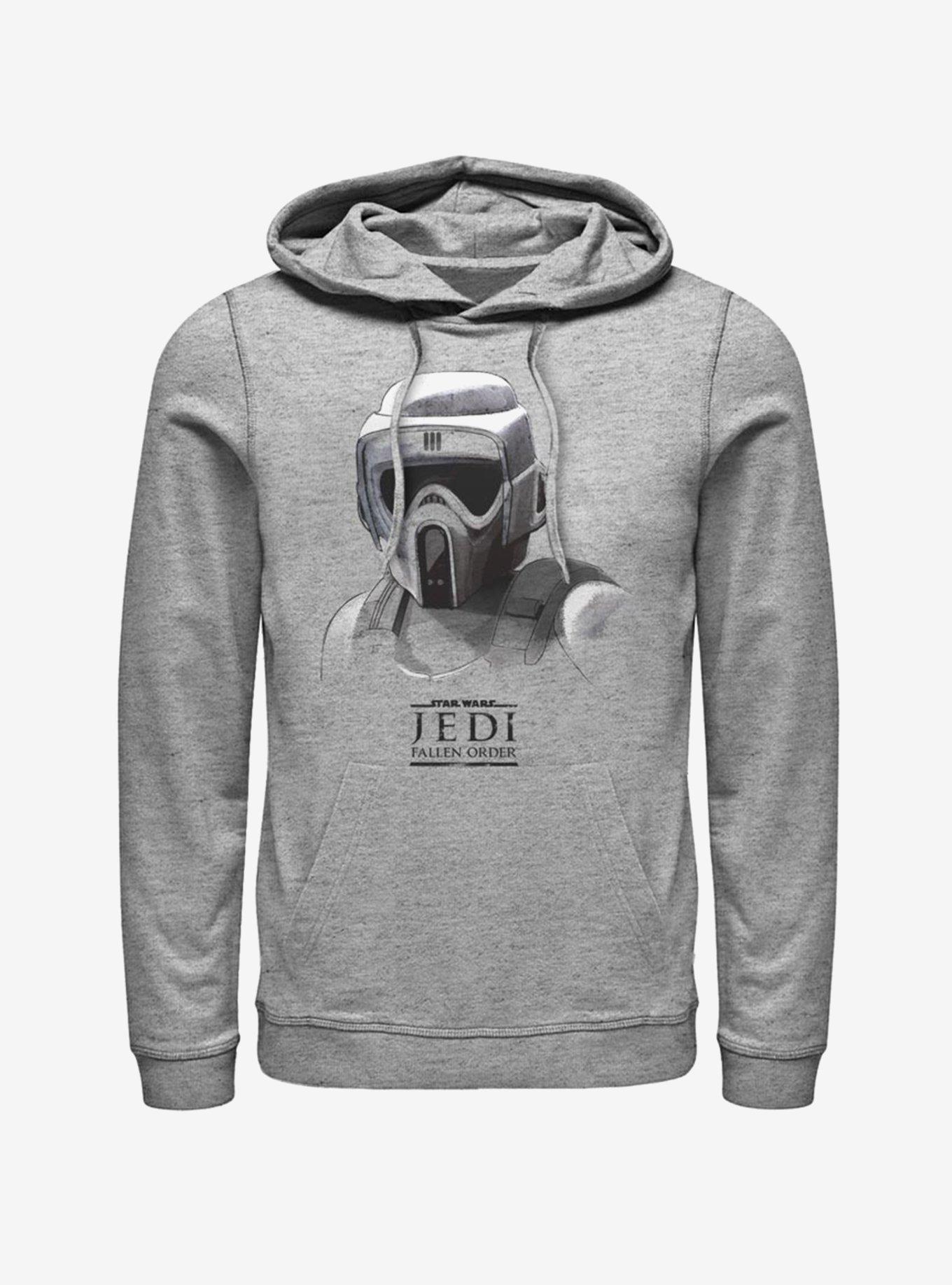 Star Wars Jedi: Fallen Order Scout Trooper Mask Hoodie, ATH HTR, hi-res