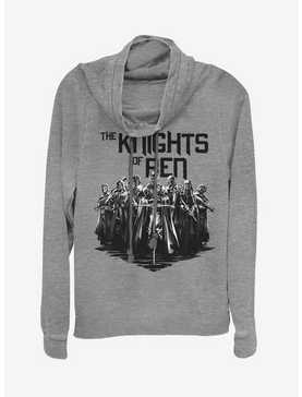 Star Wars: The Rise of Skywalker Inked Knights Cowl Neck Long-Sleeve Girls Top, , hi-res