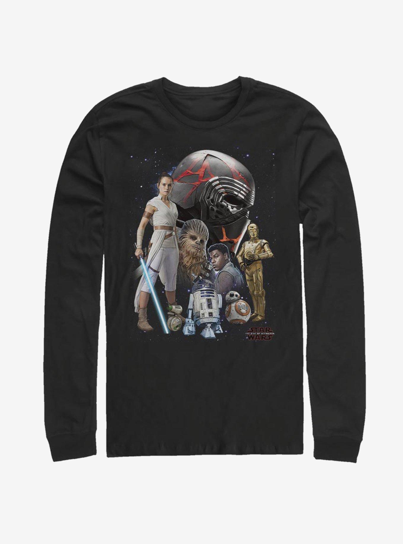 Star Wars: The Rise of Skywalker Galaxies Heroes Long-Sleeve T-Shirt, , hi-res