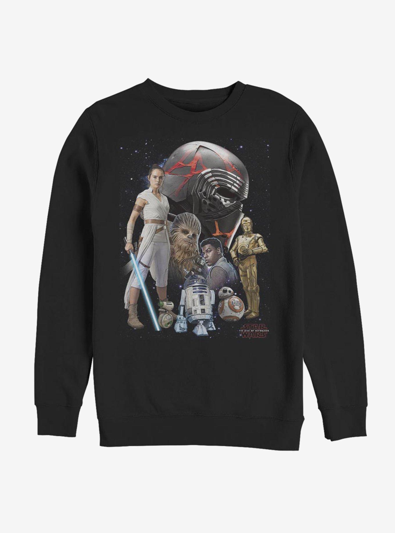 Star Wars: The Rise of Skywalker Galaxies Heroes Sweatshirt, , hi-res