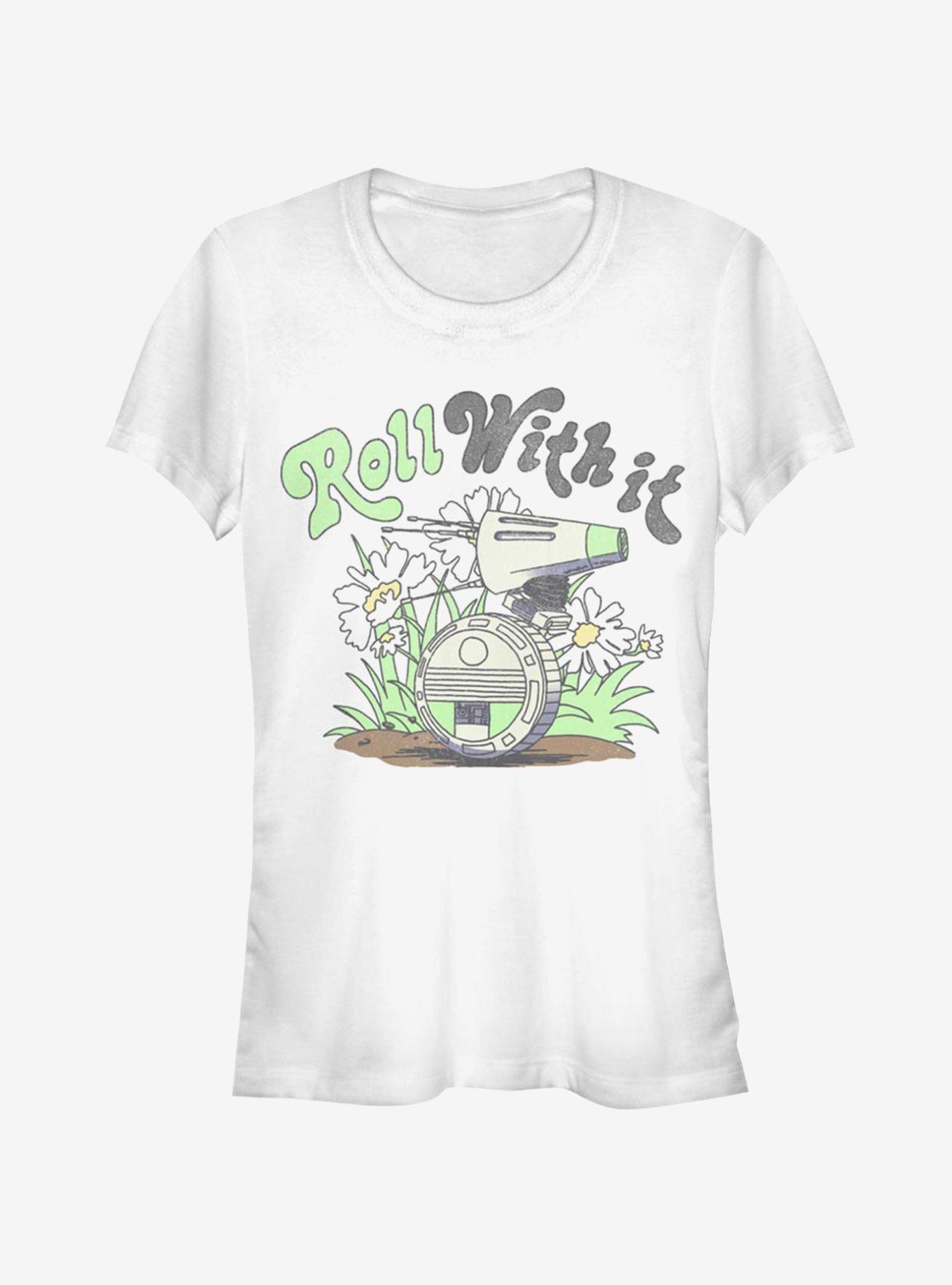 Star Wars: The Rise of Skywalker Roll With It Girls T-Shirt, , hi-res
