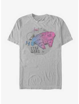 Star Wars: The Rise of Skywalker Neon Ship T-Shirt, , hi-res