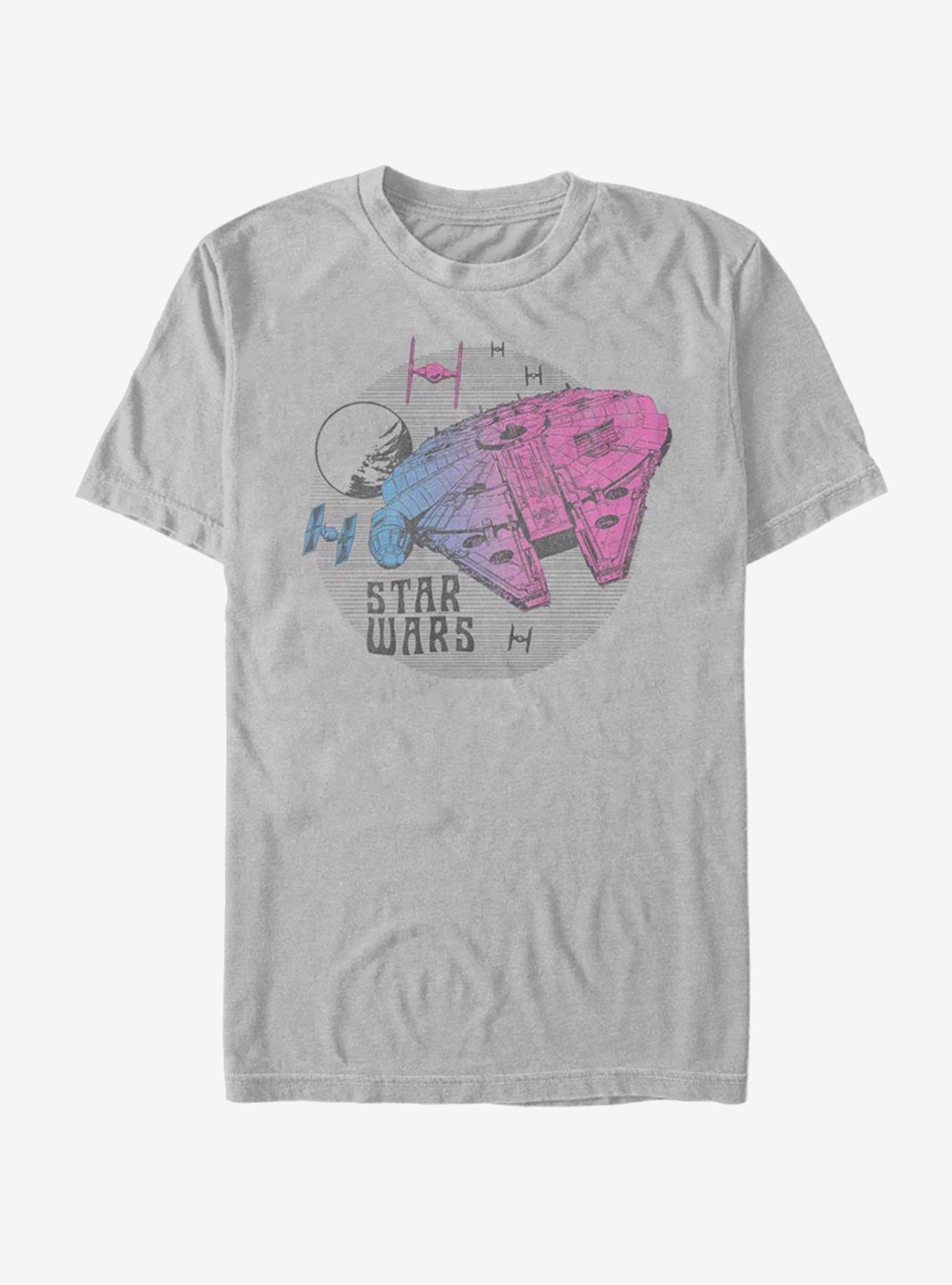 Star Wars: The Rise of Skywalker Neon Ship T-Shirt, , hi-res