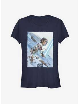 Star Wars: The Rise of Skywalker Rey Poster Girls T-Shirt, , hi-res