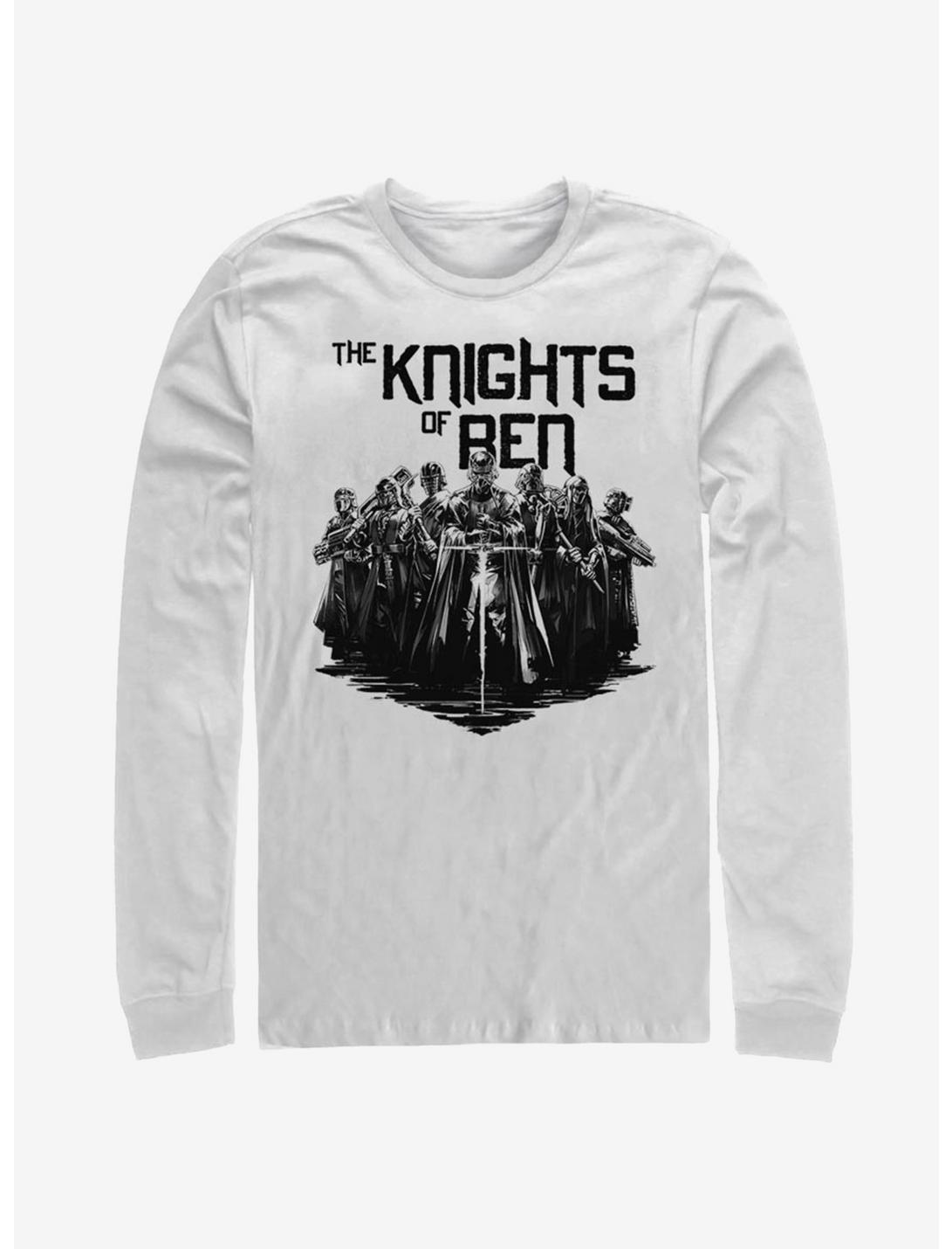 Star Wars: The Rise of Skywalker Inked Knights Long-Sleeve T-Shirt, WHITE, hi-res