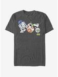 Star Wars: The Rise of Skywalker Cartoon Droid Line-Up T-Shirt, , hi-res