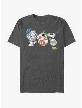 Star Wars Episode IX Rise of Skywalker Droid Lineup T-Shirt, , hi-res