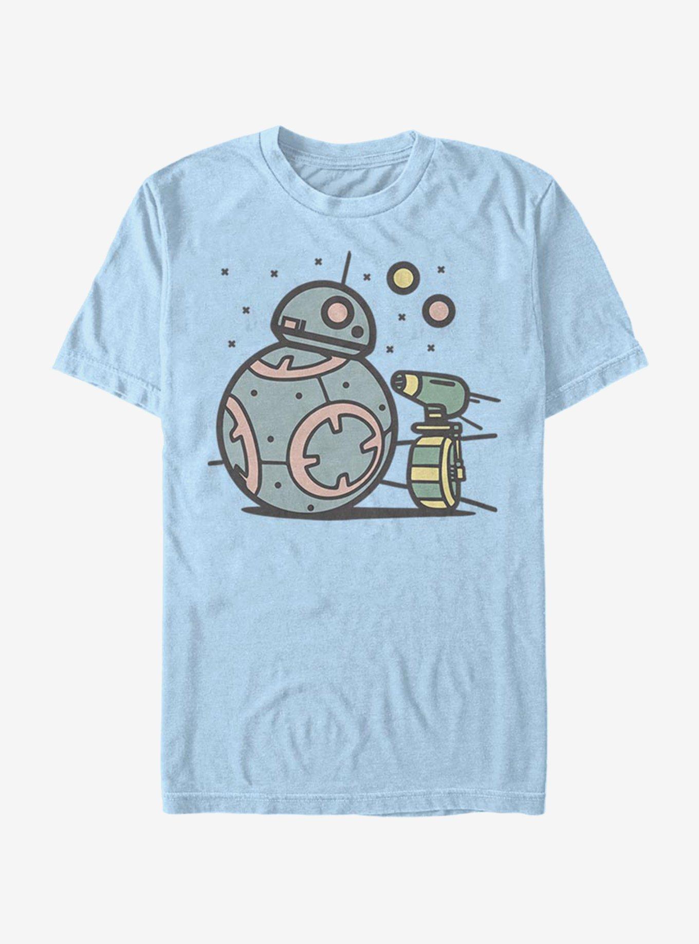 Star Wars: The Rise of Skywalker Droid Team T-Shirt, LT BLUE, hi-res