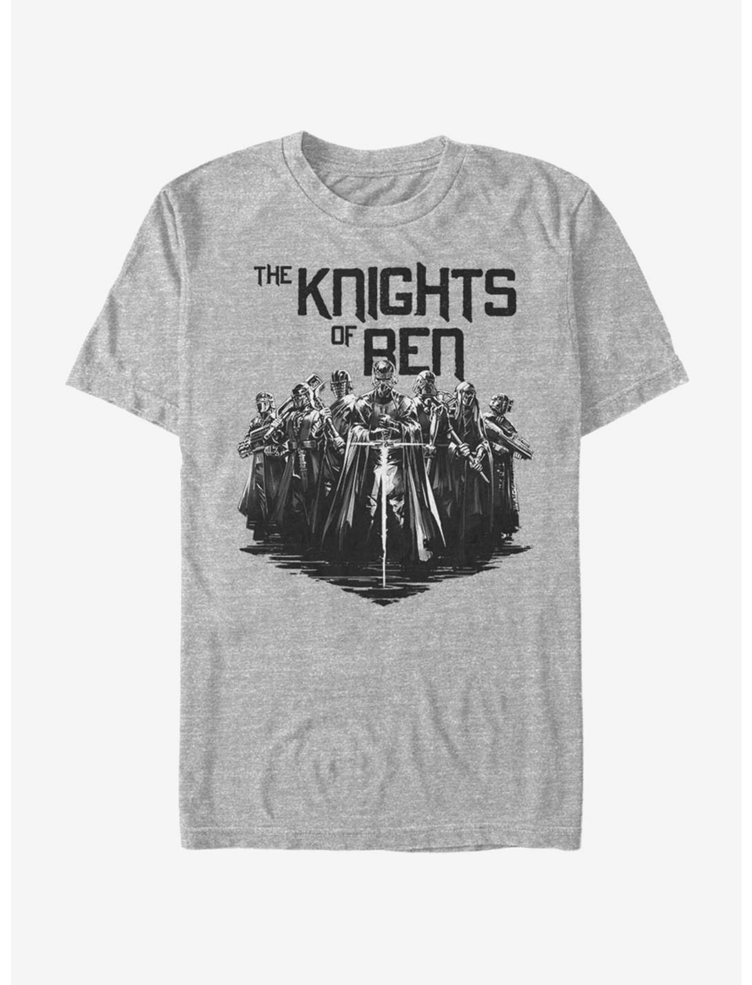 Star Wars: The Rise of Skywalker Inked Knights T-Shirt, ATH HTR, hi-res