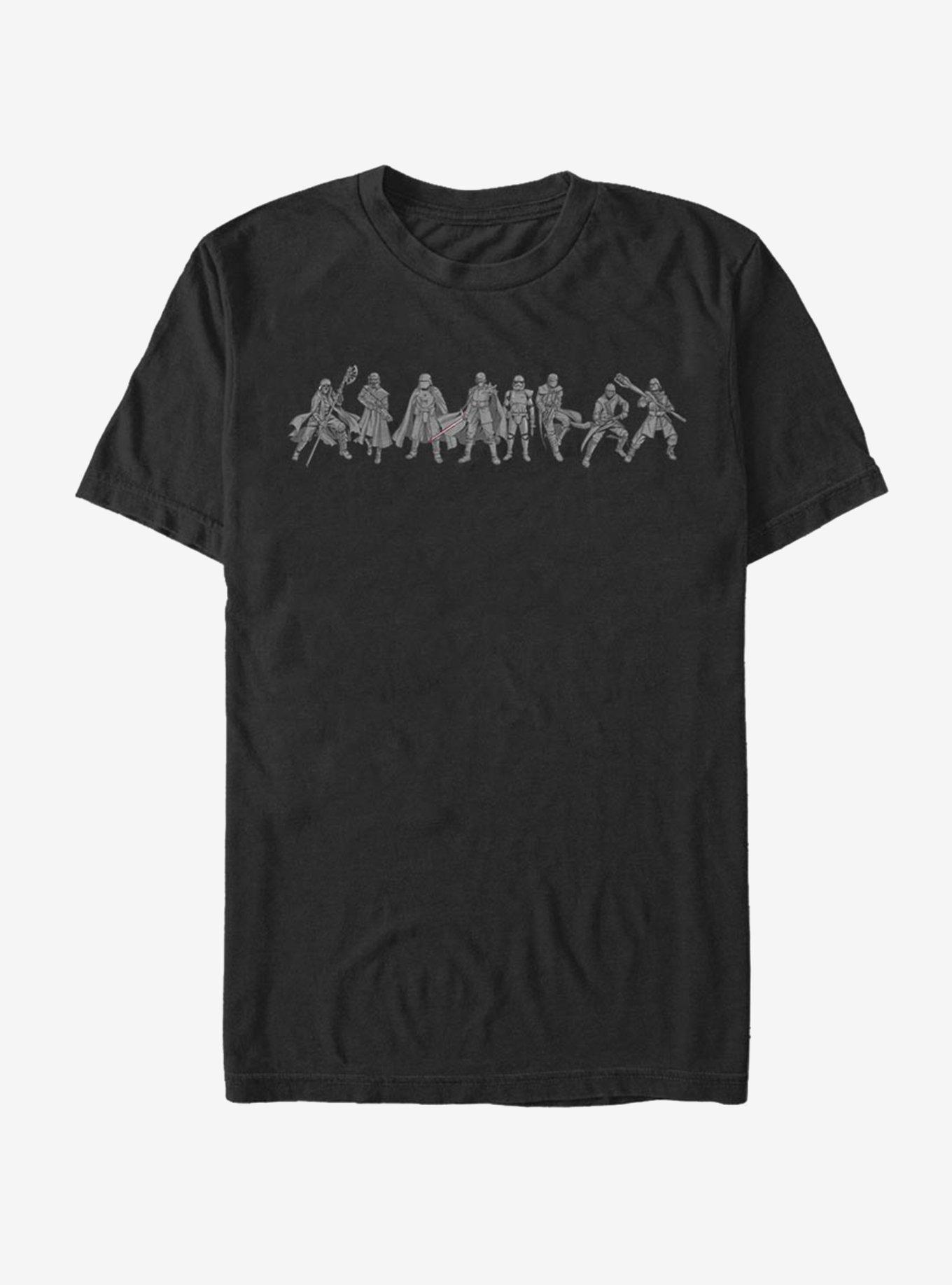 Star Wars: The Rise of Skywalker New Order Line-Up T-Shirt, , hi-res